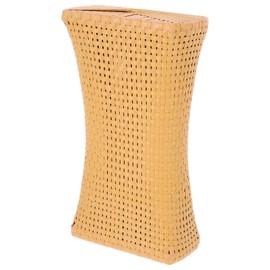 Luxshiny Sauna Headrest Pillow Japanese Style Rattan Bed Pillow Spa Steam Neck Rest Hollow Out Woven Pillow Sauna Accessory Summer Cool Cervical Spine Pillow