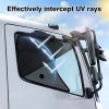 2Pcs For Semi-Truck Car Side Window Sun Shade Cover Shield