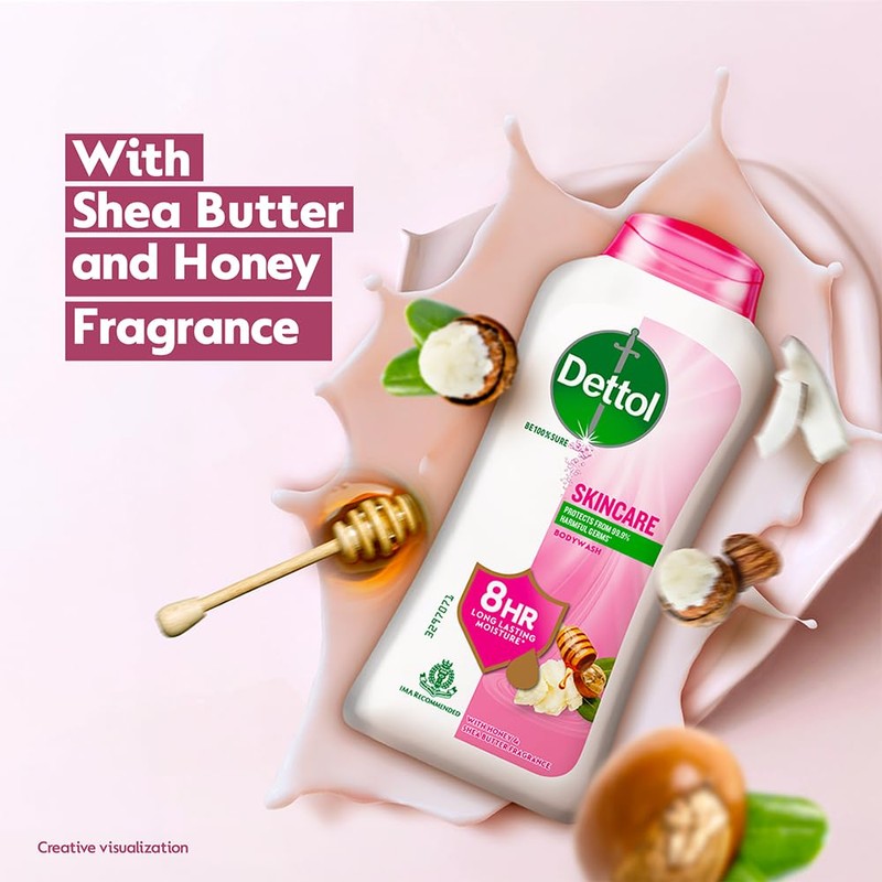 Dettol Body Wash and shower Gel, Nourish - 250ml