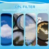 sourcing map 34mm Circular Polarizer Filter, Double Sided Multi-Layer Coatings