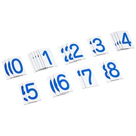 Green Cross Small Number Magnet 1144220203