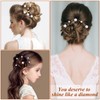 Pack of 25 Bridal Wedding Hair Pins, Hair Pins Beads,