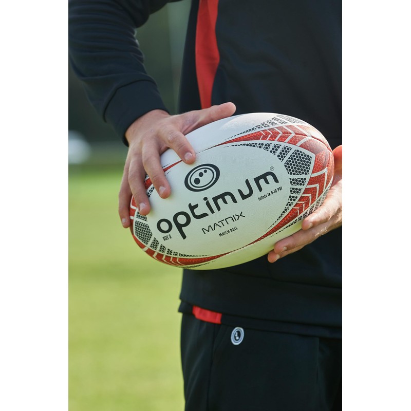 Optimum Match Quality Rugby Ball - Suitable for All Weather