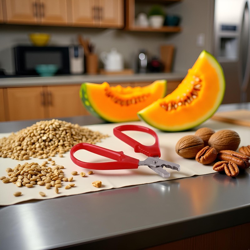 Red Melon Seed Cracker Plier,Sunflower Seeds Plier Opener - Seed