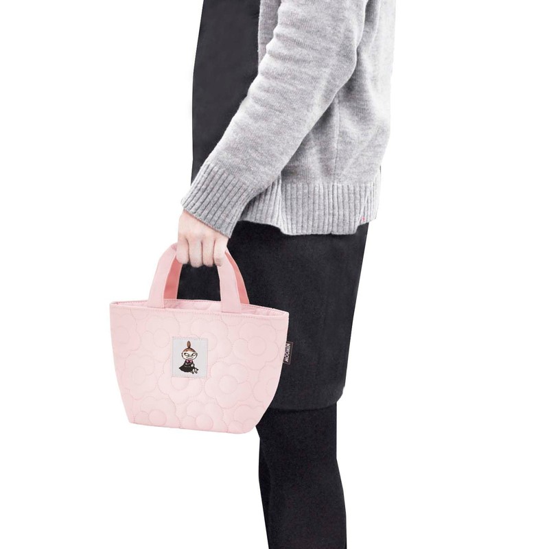 Skater KKLB2-A Quilted Fabric Insulated Lunch Bag, 11.8 x 4.7