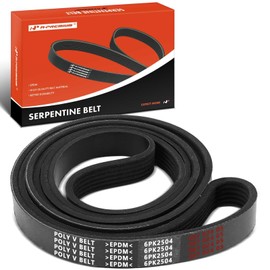 A-Premium Engine Serpentine Drive Belt Compatible with Dodge, Chrysler, Chevy, Plymouth, Workhorse & GMC Cars - Grand Caravan, Town & Country, Astro, G10, GP3500, G1500, G2500, Voyager, Safari & More