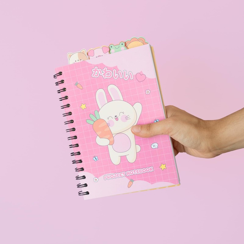 Grupo Erik Notebook A5 Pink Kawaii Soft Cover Notepad A5