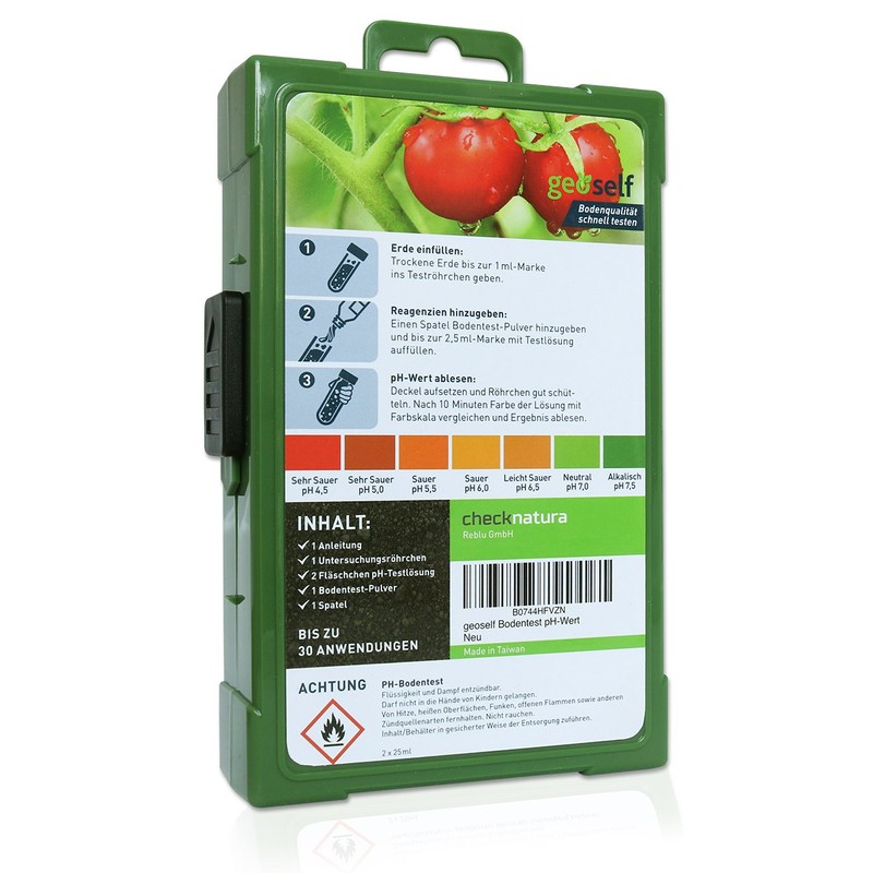 pH Soil Test to Determine Limescale Demand - pH Soil