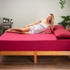 Flowen Fitted Sheet, 120 x 200 cm, Microfibre Fitted Sheet