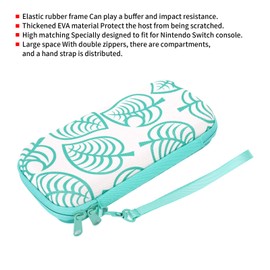 Carrying Case for Switch Lite - Deluxe Storage Protective Case Pouch Bag for Switch Console & Accessories with 8 Game Cartridges for Girls Boys