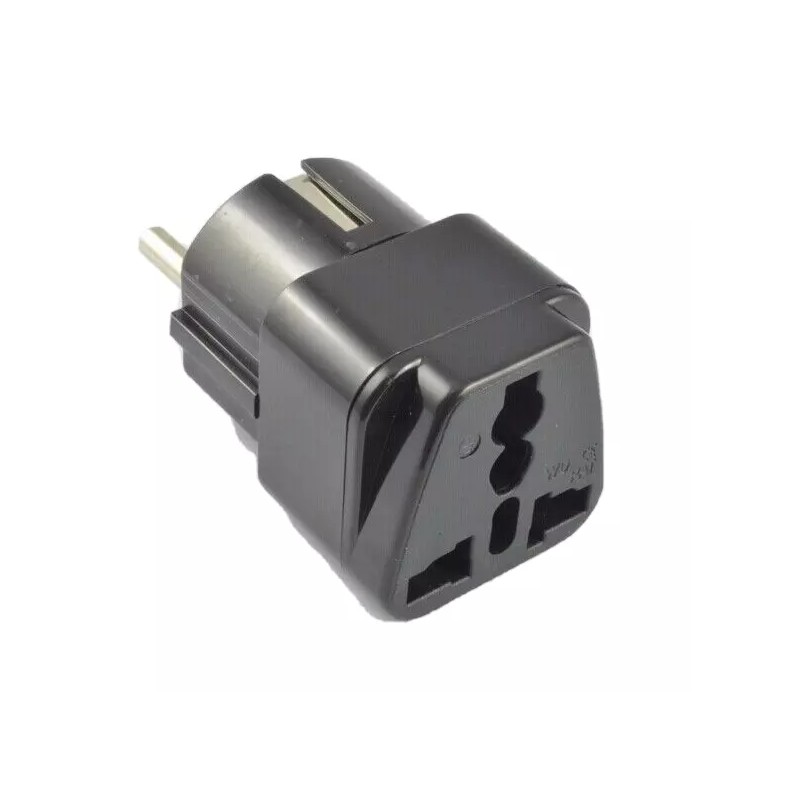 Seven Star Type E German Outlet Converter -Universal Plug Adapter