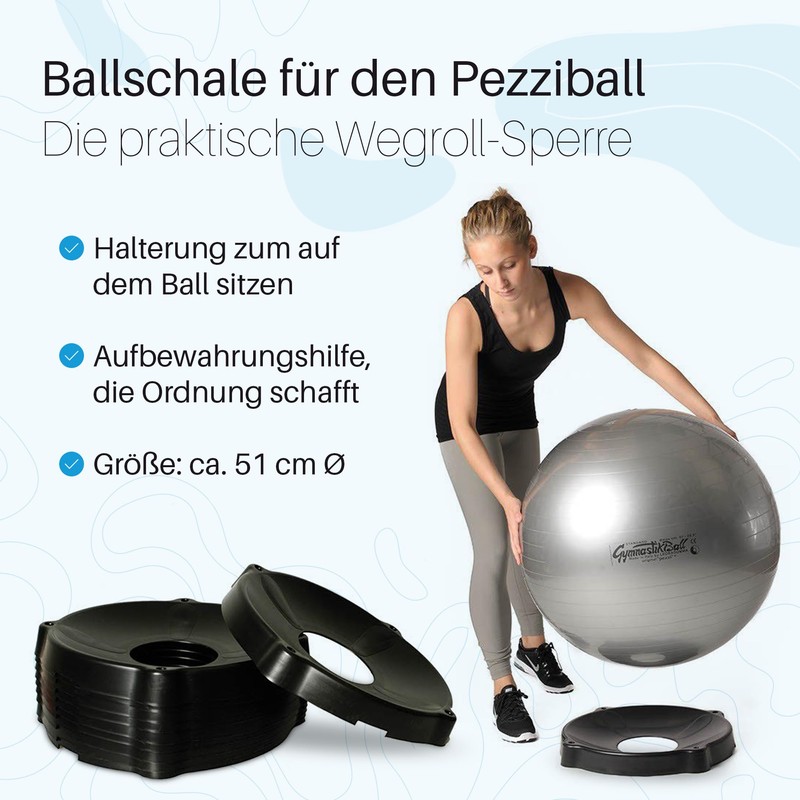 PEZZI - Original Pezziball Maxafe 75 cm Gymnastics Ball with
