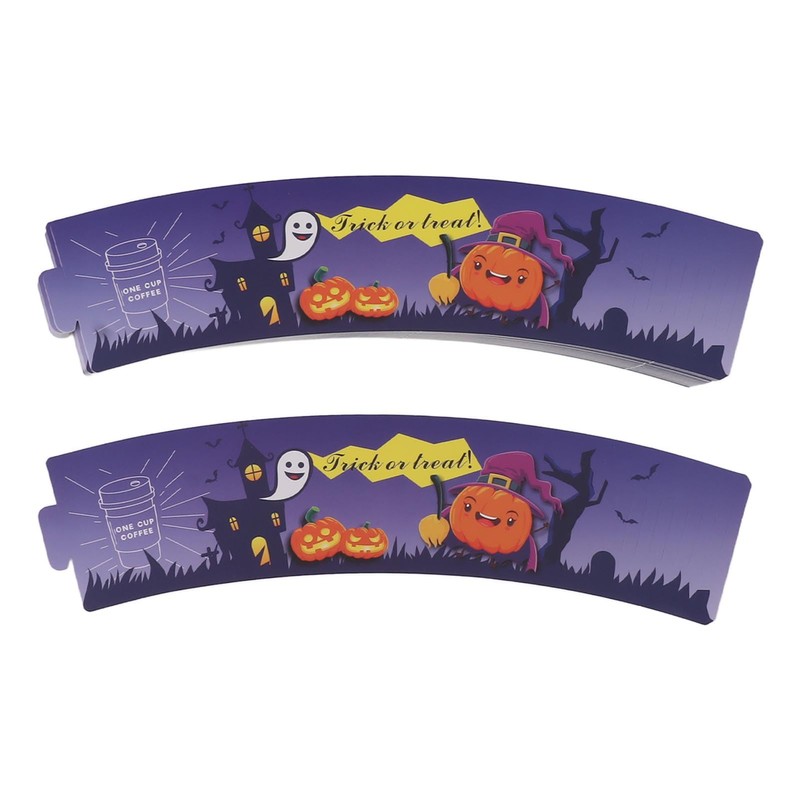 Festive Design Coffee Cup Sleeves, Adjustable and Convenient Insulation with