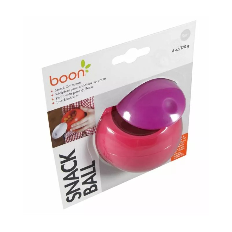 Boon Snack Ball Infant Toddler Snack Container Baby 6 Oz