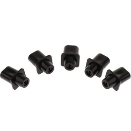 3 Way Toggle Switch Knob Tip Caps for Tele TL Electric Guitar Parts Accessories (5pcs Oval Black)