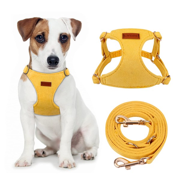 CHEDE No Pull Puppy Harness and Multifunction Dog Leash Set-