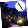 Levemolo Solar Light Stakes Durable Garden Ground Stakes with Extension