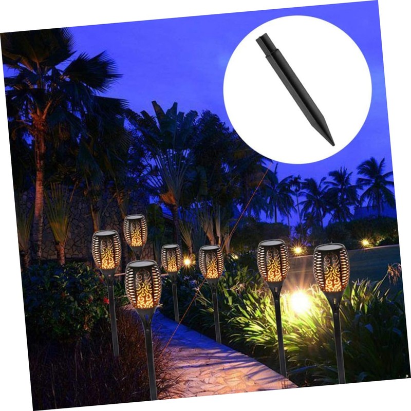Levemolo Solar Light Stakes Durable Garden Ground Stakes with Extension