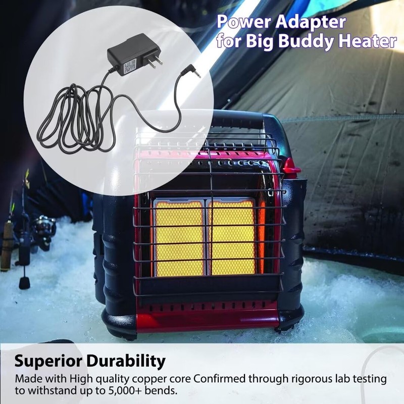 Upgrade Version AC DC Power Adapter for Universal Mr. Heater