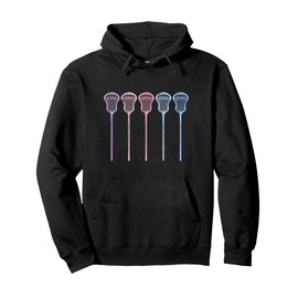 Lacrosse Lacrosse Sticks woman girls retro Pullover Hoodie
