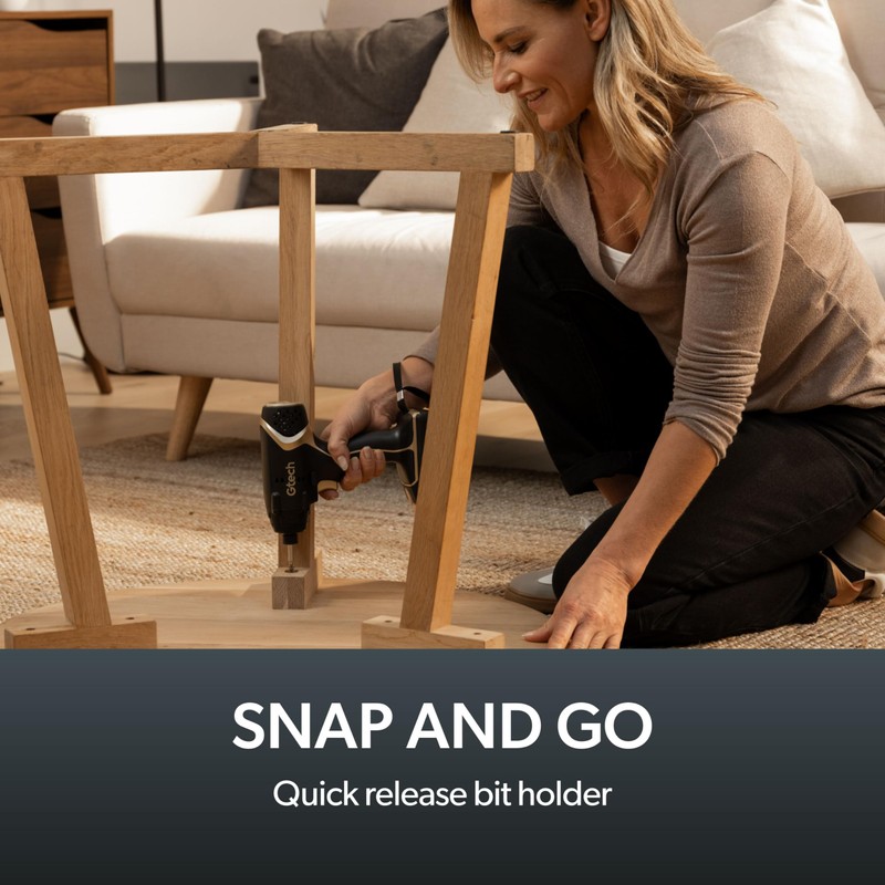 Gtech Impact Driver - Cordless Impact Driver Perfect for Installing