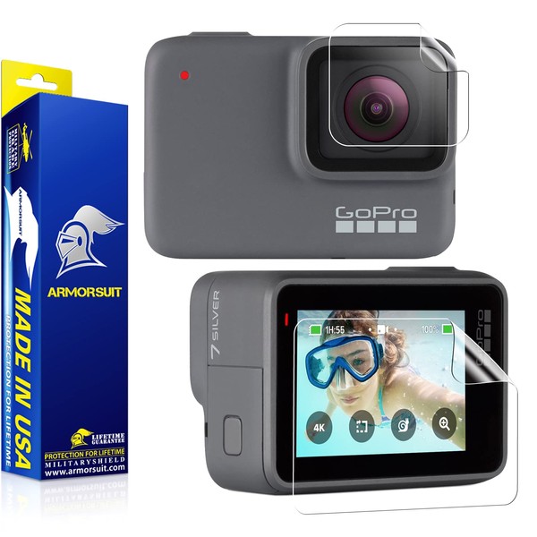 [4 Pack] ArmorSuit MilitaryShield 2 Lens Protector + 2 Anti-Glare