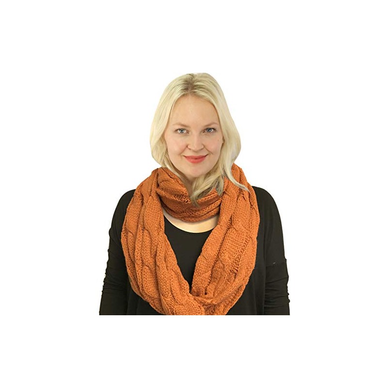 C.C CC Winter Soft Matching Unisex Chunky Knit Cowl Loop