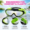 Cosblisvia 3 Pack kids swimming goggles, Wide goggles kids 6-14