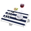 ARTSHOWING Set of 4 Placemats Heat-Resistant for Dining Table Linen
