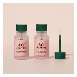 [Etude] AC Clean-up Pink Powder Spot 15ml x 2 / [에뛰드] AC 클린업 핑크 파우더 스팟 15ml 2개