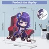 TaiCy Genshin Impact 2-in-1 Magnetic Acrylic Stand: Includes 3 Figures