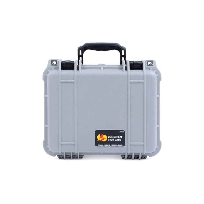 Pelican Protector 1400 Case by ColorCase - Silver - Medium