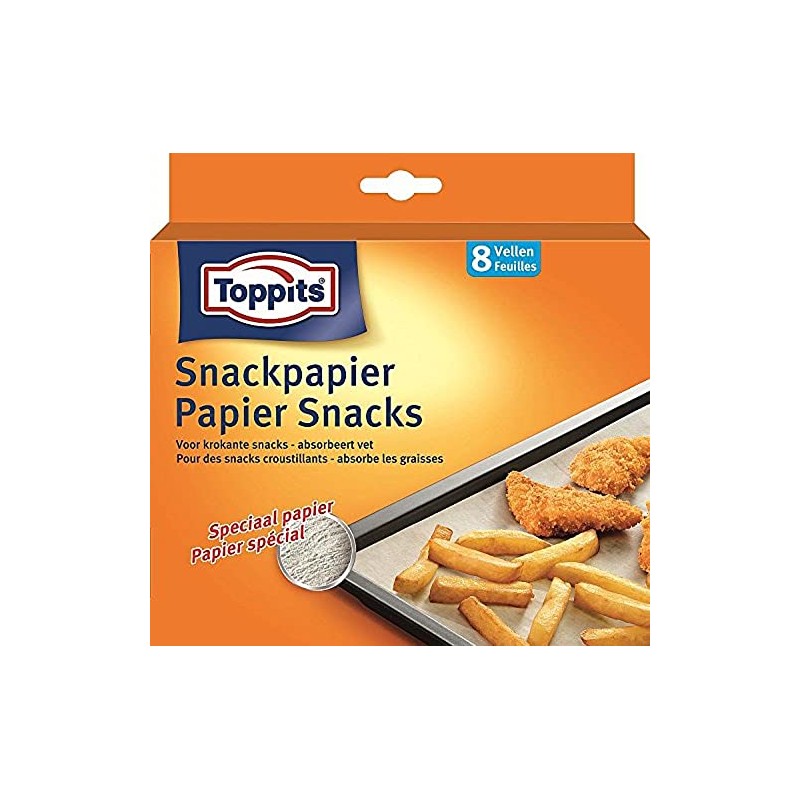 Toppits Cross&Fit Crispy Paper with Low Fat - Pack of