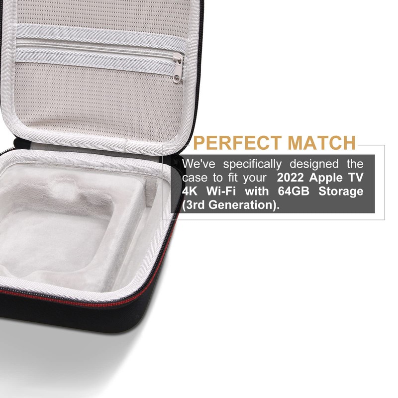 LTGEM EVA Hard Case for 2022 Apple TV 4K Wi‑Fi
