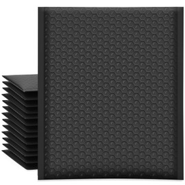 IMPOFFI 8.5x11 Inch 30 Pack Black Bubble Mailers, Waterproof Padded Envelopes, Self Seal, Strong Adhesion Bubble Envelopes, Cushioning Padded Mailers for Small Items