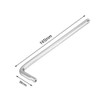 uxcell Long Tamper Proof Torx Star Key Bit Wrench, L-Shape