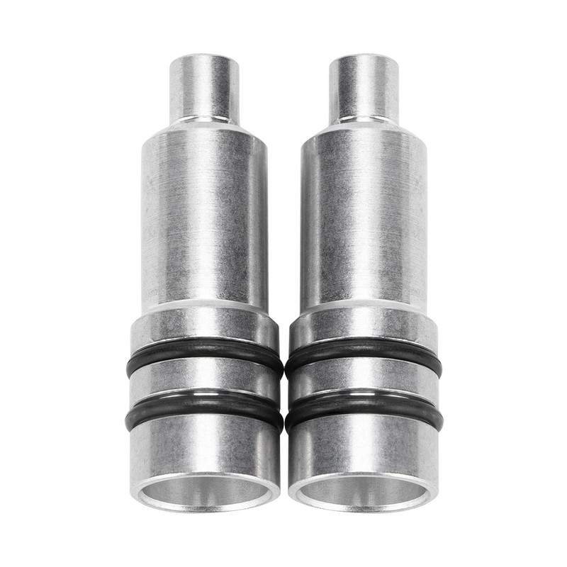 2pcs Fuel Injector Sleeves with Seals Replacement for Astra H/Corsa
