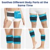 REVIX Large Ice Packs for Injuries Reusable, 2 Packs Hot
