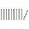 sourcing map 5x50mm Dowel Pins, 10pcs 304 Stainless Steel Round