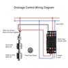Water Level Sensor, 12 V Ball Float Switch, Double Ball