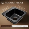 Monarch Abode Kitchen & Bar Sink – 15-inch Baxter Drop
