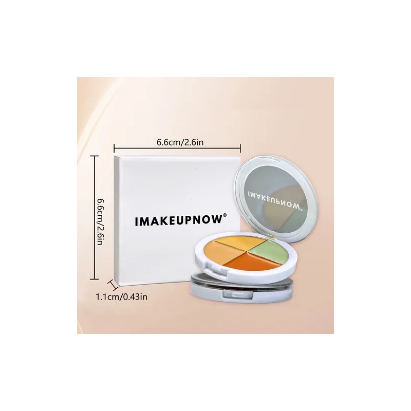 4 Color Cream Concealer Contour Makeup Palette