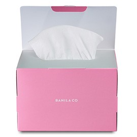 Banila Co. Facial Tissue Cotton Pads, 100 Sheets, 1 Piece / 바닐라코 쏙쏙 페이셜 티슈 화장솜, 100매입, 1개
