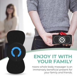 nooro Whole Body Massager – Wireless, Hands-Free Device with Adjustable Modes for Customized Comfort & Ease of Use