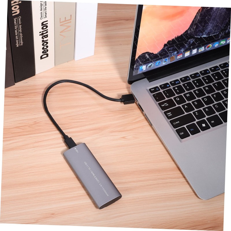 CAXUSD Portable Drive External Hard Disk Dual C Compact Design