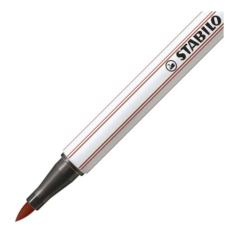 STABILO Pen 68 Brush Siena