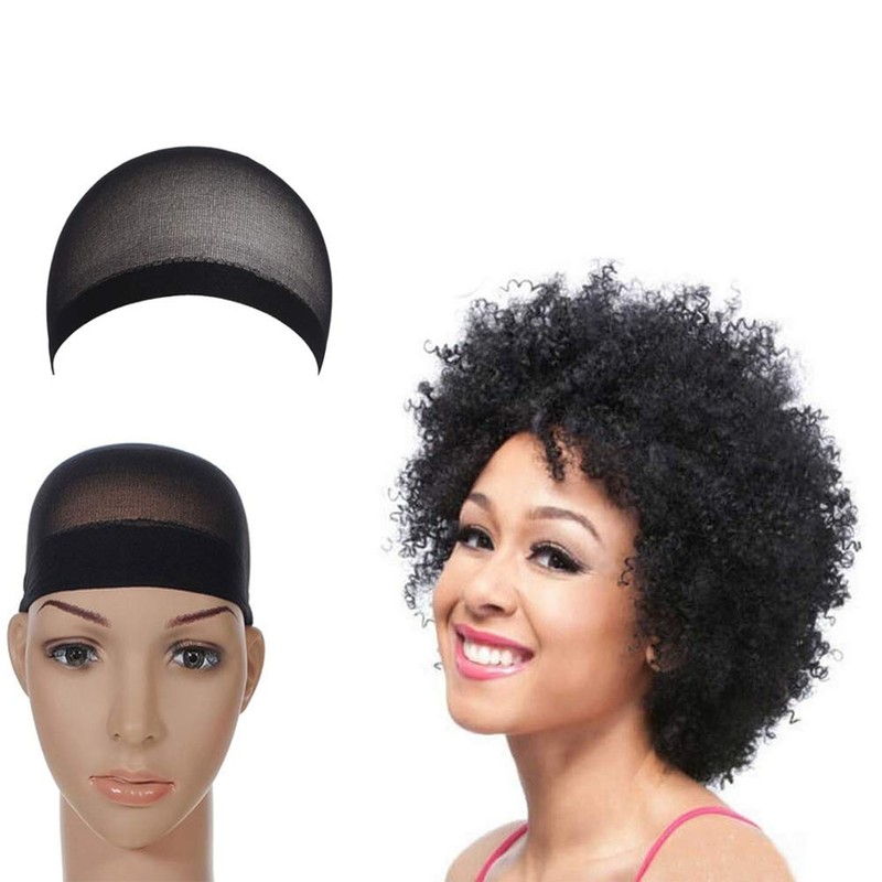 6pcs Soft Comfortable Stretchy Nylon Wig Cap Unisex Wig Stocking