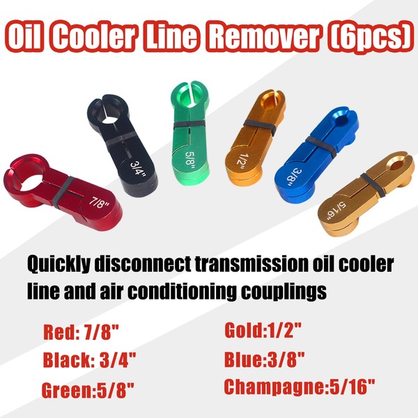 Fuel Line Disconnect Tool Set - Master Quick Disconnect Tool