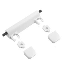 Toilet Seat Parts, Toilet Cover Repair Kit 1150464-0/1109093-0 Hinge Kit Hinges Assembly for Elongated Toilet Seat Compatible with Kohler