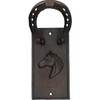 AB Tools Horse Mare Shoe Head Door Knocker Bell Ringer